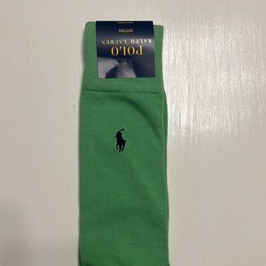 Green Polo Ralph Lauren Socks